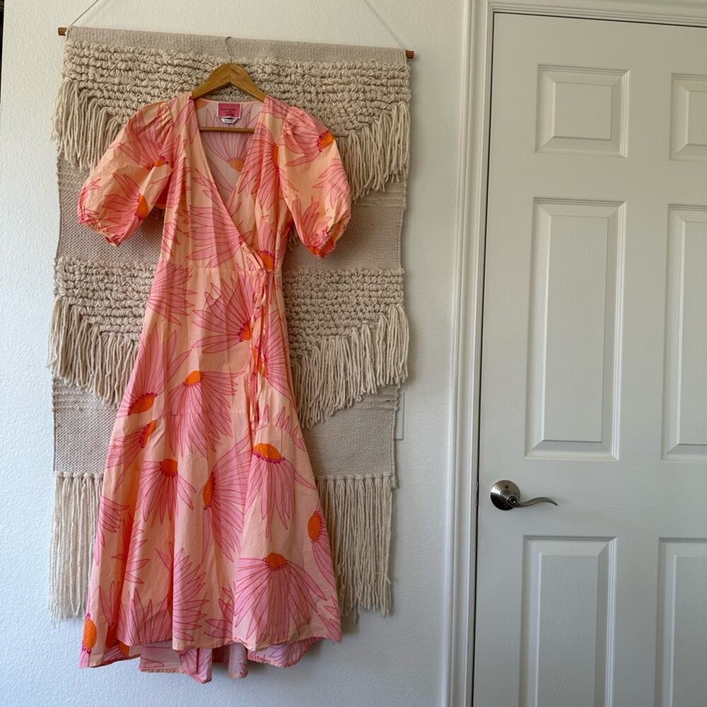 Kate Spade Grand Daisy Wrap Dress